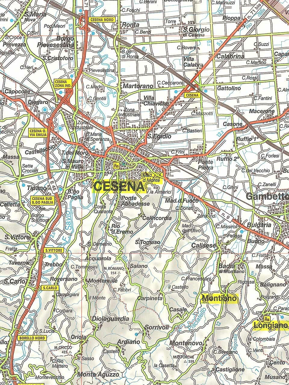 Varie Mappe CESENA FC Varie Mappe CESENA FC